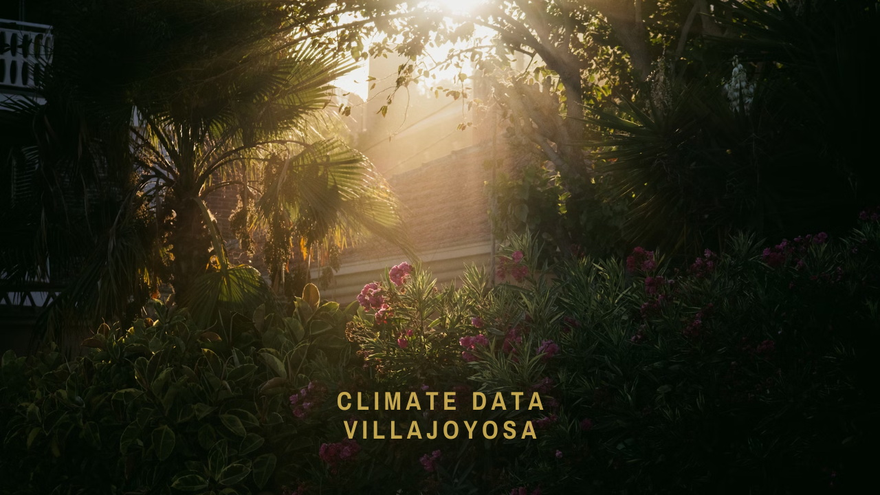 Climate Data For Villajoyosa, Spain