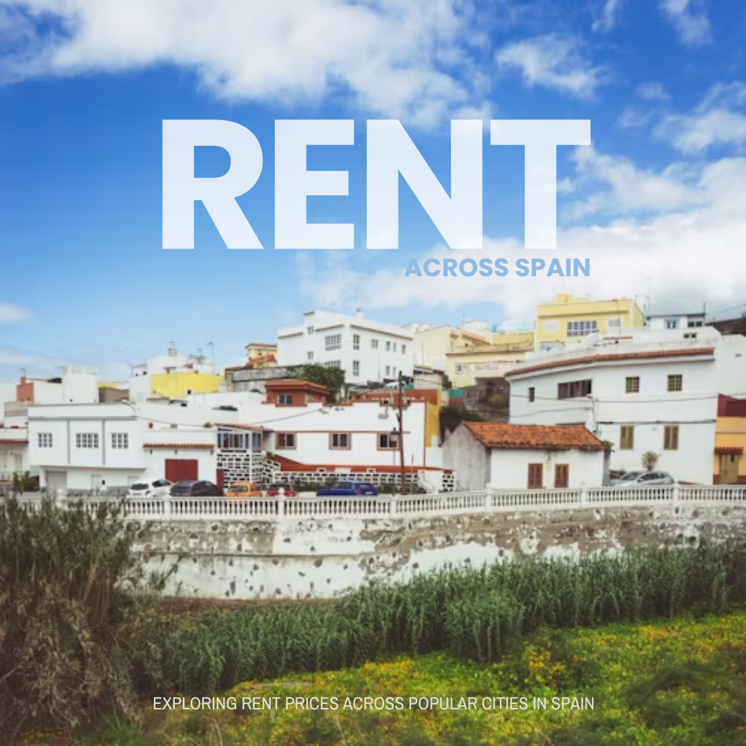 Exploring Rent Prices Across Popular Cities in Spain